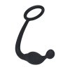 Silicone Cockring with Prostate Stimulator - S - Black